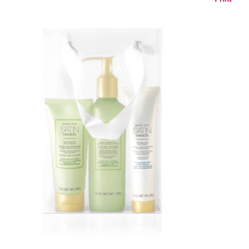 Final Price! Mary Kay White Tea & Citrus Satin Hands Pampering Set - Picture 3 of 3